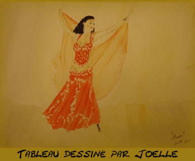 tableau dessine par joelle